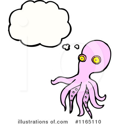 Royalty-Free (RF) Octopus Clipart Illustration by lineartestpilot - Stock Sample #1165110