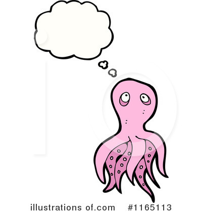 Royalty-Free (RF) Octopus Clipart Illustration by lineartestpilot - Stock Sample #1165113