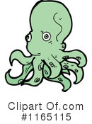 Octopus Clipart #1165115 by lineartestpilot