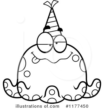Royalty-Free (RF) Octopus Clipart Illustration by Cory Thoman - Stock Sample #1177450