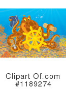 Octopus Clipart #1189274 by Alex Bannykh