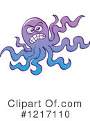 Octopus Clipart #1217110 by Zooco