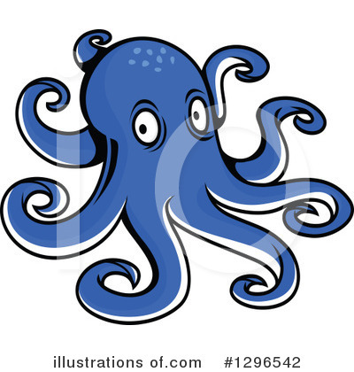 Royalty-Free (RF) Octopus Clipart Illustration by Vector Tradition SM - Stock Sample #1296542