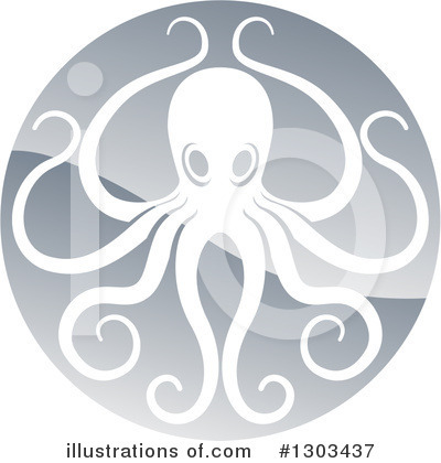Octopus Clipart #1303437 by AtStockIllustration
