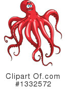 Octopus Clipart #1332572 by Vector Tradition SM