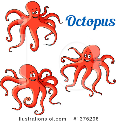 Royalty-Free (RF) Octopus Clipart Illustration by Vector Tradition SM - Stock Sample #1376296