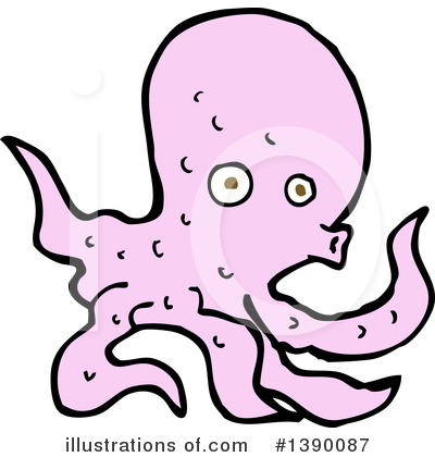 Octopus Clipart #1390087 by lineartestpilot