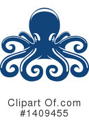 Octopus Clipart #1409455 by Vector Tradition SM