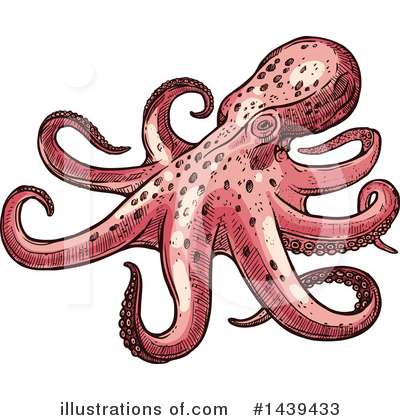 Royalty-Free (RF) Octopus Clipart Illustration by Vector Tradition SM - Stock Sample #1439433