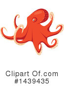 Octopus Clipart #1439435 by Vector Tradition SM