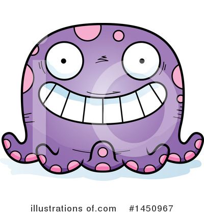 Royalty-Free (RF) Octopus Clipart Illustration by Cory Thoman - Stock Sample #1450967