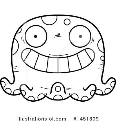 Royalty-Free (RF) Octopus Clipart Illustration by Cory Thoman - Stock Sample #1451809