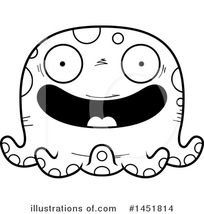 Royalty-Free (RF) Octopus Clipart Illustration by Cory Thoman - Stock Sample #1451814
