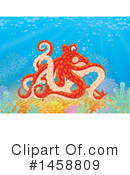Octopus Clipart #1458809 by Alex Bannykh