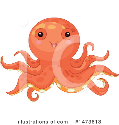 Octopus Clipart #1473813 by Pushkin