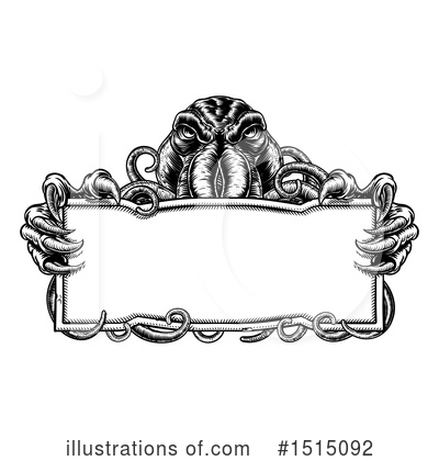 Royalty-Free (RF) Octopus Clipart Illustration by AtStockIllustration - Stock Sample #1515092