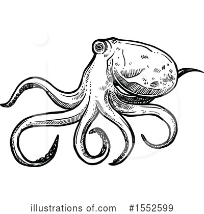 Royalty-Free (RF) Octopus Clipart Illustration by Vector Tradition SM - Stock Sample #1552599