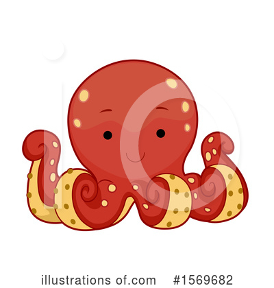Octopus Clipart #1569682 by BNP Design Studio