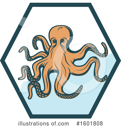 Royalty-Free (RF) Octopus Clipart Illustration by Vector Tradition SM - Stock Sample #1601808