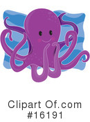 Octopus Clipart #16191 by Maria Bell