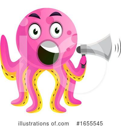 Royalty-Free (RF) Octopus Clipart Illustration by Morphart Creations - Stock Sample #1655545