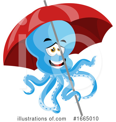 Royalty-Free (RF) Octopus Clipart Illustration by Morphart Creations - Stock Sample #1665010