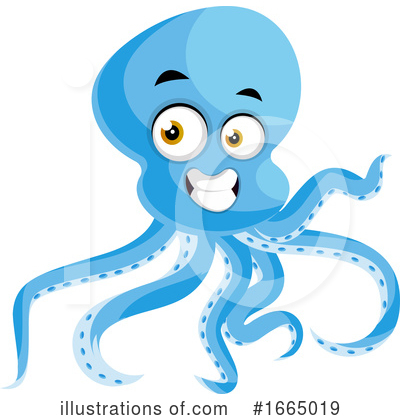 Octopus Clipart #1665019 by Morphart Creations