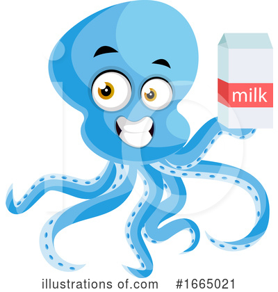Royalty-Free (RF) Octopus Clipart Illustration by Morphart Creations - Stock Sample #1665021