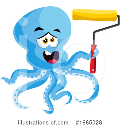 Octopus Clipart #1665028 by Morphart Creations