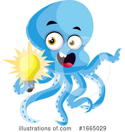 Octopus Clipart #1665029 by Morphart Creations