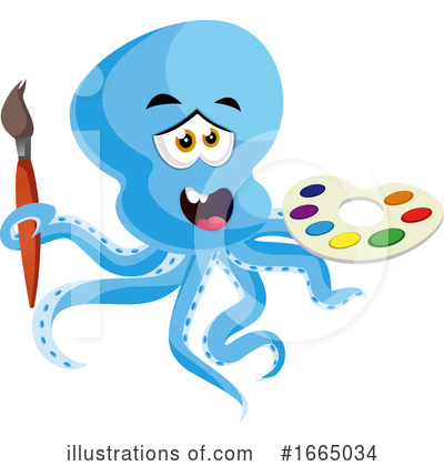 Octopus Clipart #1665034 by Morphart Creations