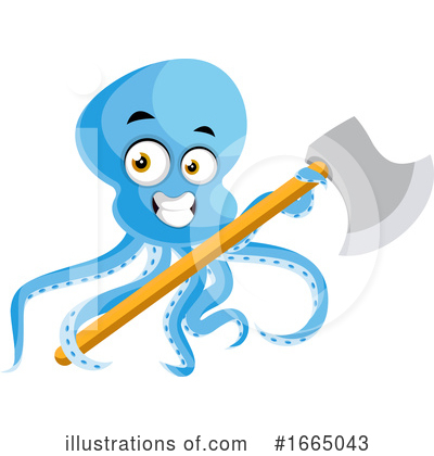 Octopus Clipart #1665043 by Morphart Creations