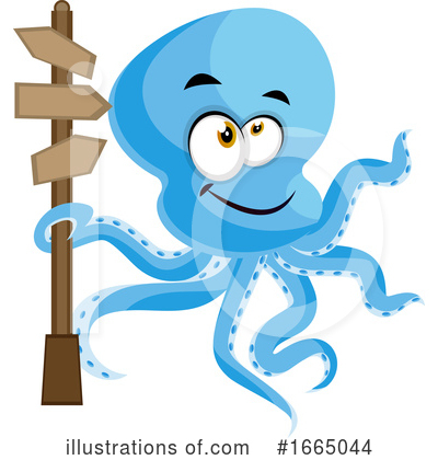 Octopus Clipart #1665044 by Morphart Creations