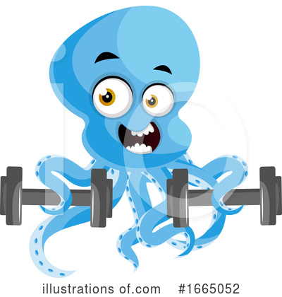 Octopus Clipart #1665052 by Morphart Creations