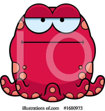 Octopus Clipart #1680973 by Cory Thoman