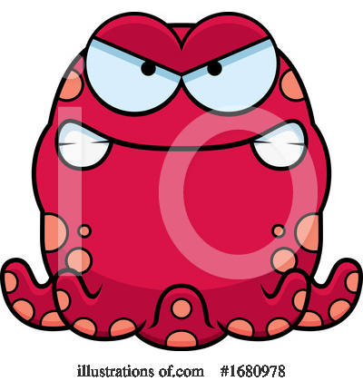 Royalty-Free (RF) Octopus Clipart Illustration by Cory Thoman - Stock Sample #1680978