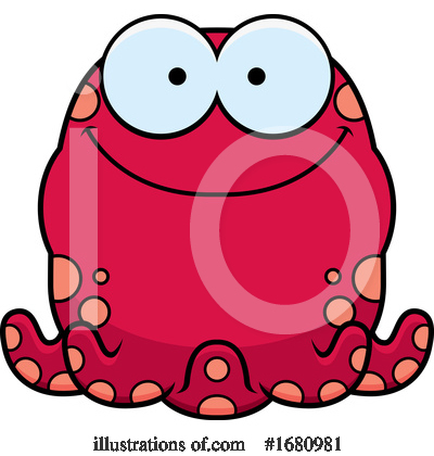 Octopus Clipart #1680981 by Cory Thoman
