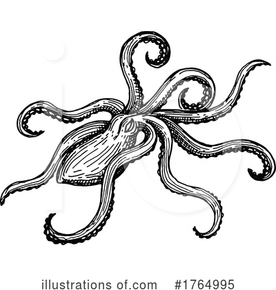 Octopus Clipart #1764995 by Vector Tradition SM