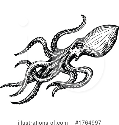 Octopus Clipart #1764997 by Vector Tradition SM