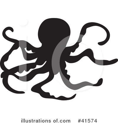 Royalty-Free (RF) Octopus Clipart Illustration by Prawny - Stock Sample #41574