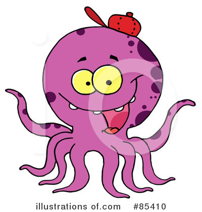 Octopus Clipart #85410 by Hit Toon