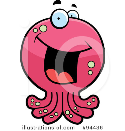 Royalty-Free (RF) Octopus Clipart Illustration by Cory Thoman - Stock Sample #94436