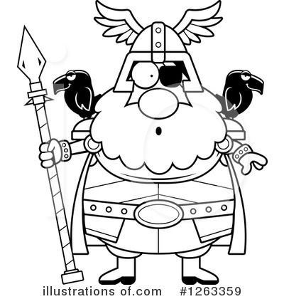 Odin Clipart #1263359 by Cory Thoman