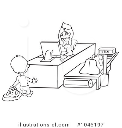 Royalty-Free (RF) Office Clipart Illustration by dero - Stock Sample #1045197