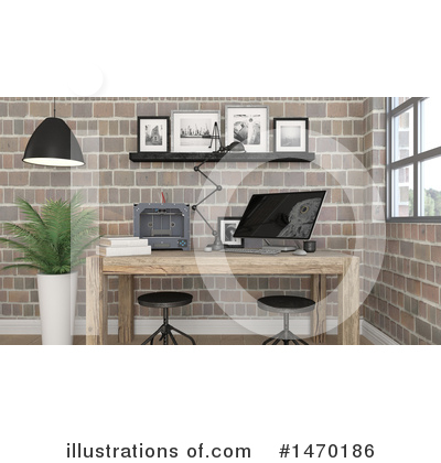 Royalty-Free (RF) Office Clipart Illustration by KJ Pargeter - Stock Sample #1470186