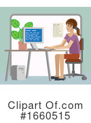 Office Clipart #1660515 by AtStockIllustration