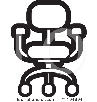Royalty-Free (RF) Office Icon Clipart Illustration by Lal Perera - Stock Sample #1194894