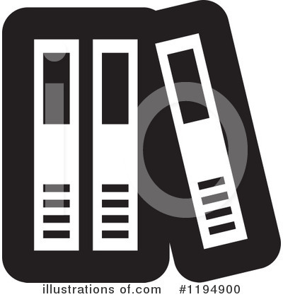 Royalty-Free (RF) Office Icon Clipart Illustration by Lal Perera - Stock Sample #1194900