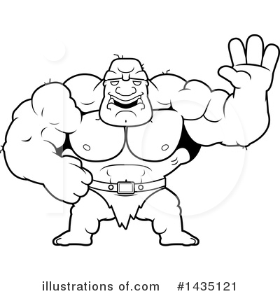 Royalty-Free (RF) Ogre Clipart Illustration by Cory Thoman - Stock Sample #1435121
