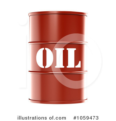 Royalty-Free (RF) Oil Barrel Clipart Illustration by ShazamImages - Stock Sample #1059473